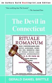Cover of: The Devil in Connecticut by Gerald Brittle
