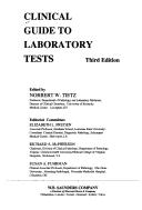 Cover of: Clinical guide to laboratory tests