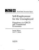 Self-employment for the unemployed by Wilson, Sandra