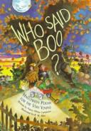 Cover of: Who said boo?: Halloween poems for the very young