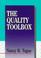 Cover of: The quality toolbox