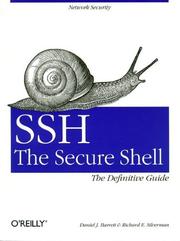 Cover of: SSH, The Secure Shell by Daniel J. Barrett, Richard Silverman