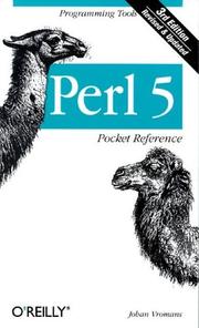 Cover of: Perl 5: Pocket Reference