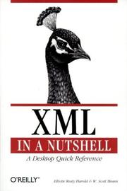 Cover of: XML in a Nutshell  by Elliotte Rusty Harold, W. Scott Means, W. Scott Means, Elliotte Rusty Harold