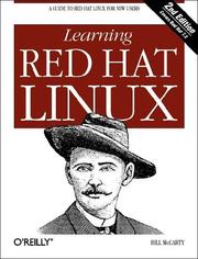 Cover of: Learning Red Hat Linux by Bill McCarty, Bill McCarty