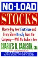 Cover of: No-load stocks by Charles B. Carlson, Charles B. Carlson