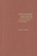 Cover of: Ntozake Shange: a critical study of the plays