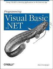 Cover of: Programming Visual Basic .NET by Dave Grundgeiger