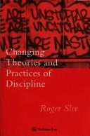 Cover of: Changing theories and practices of discipline