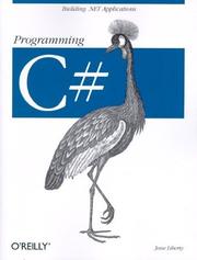 Cover of: Programming C# by Jesse Liberty