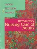 Cover of: Introductory nursing care of adults