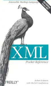 Cover of: XML: Pocket Reference