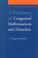 Cover of: A dictionary of congenital malformations and disorders