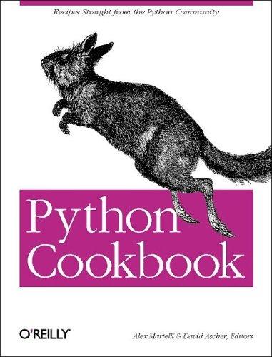 Python cookbook by edited by Alex Martelli and David Ascher.