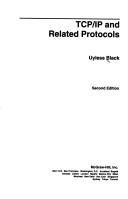 Cover of: TCP/IP and related protocols by Uyless Black