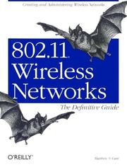 Cover of: 802.11 Wireless Networks by Matthew Gast