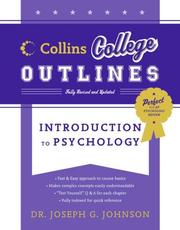Cover of: Introduction to Psychology (Collins College Outlines)