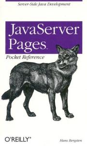 Cover of: JavaServer Pages: Pocket Reference