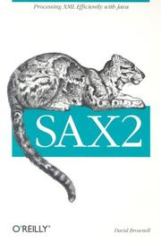 Cover of: SAX2 by Brownell, David.