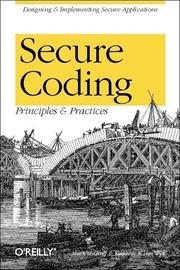 Cover of: Secure Coding: Principles & Practices