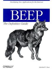 Cover of: BEEP by Marshall T. Rose