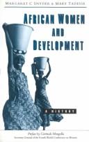 Cover of: African women and development by Margaret C. Snyder