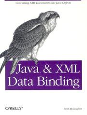 Cover of: Java and XML Data Binding