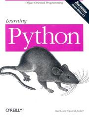 Cover of: Learning Python, Second Edition by Mark Lutz, David Ascher, Mark Lutz, David Ascher