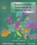 Representative government in modern Europe by Michael Gallagher, Michael Laver, Peter Mair