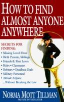 Cover of: How to find almost anyone, anywhere