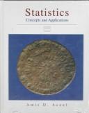 Cover of: Statistics by Amir D. Aczel