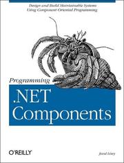 Cover of: Programming .NET components by Juval Löwy, Juval Löwy