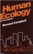 Cover of: Human ecology by Bernard Grant Campbell