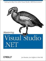 Mastering Visual studio .NET by Ian Griffiths