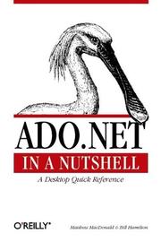 Cover of: ADO.NET in a nutshell