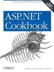 Cover of: ASP.NET Cookbook by Geoffrey T. LeBlond, Michael A. Kittel