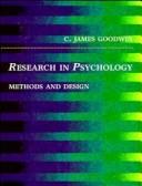 Cover of: Research in psychology by C. James Goodwin