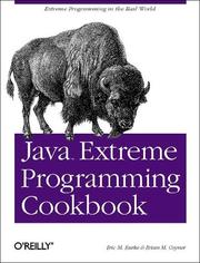 Cover of: Java Extreme Programming cookbook by Eric M. Burke