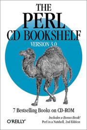 Cover of The Perl CD Bookshelf, Version 3.0