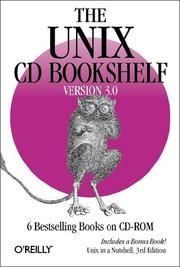 Cover of: UNIX CD Bookshelf, 3.0