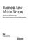 Cover of: Business law made simple