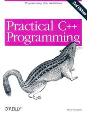 Practical C++ Programming by Steve Oualline