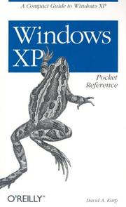 Cover of: Windows XP pocket reference | David A. Karp