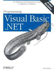 Cover of: Programming Visual Basic .NET by Jesse Liberty