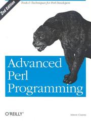 Cover of: Advanced Perl Programming by Simon Cozens