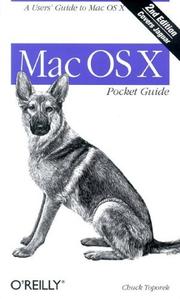Cover of: Mac OS X: Pocket Guide