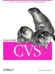 Essential CVS by Jennifer Vesperman