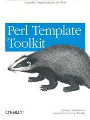 Cover of: Perl template toolkit by Darren Chamberlain