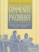 Community psychology by Karen Grover Duffy, Karen Duffy, Frank Y. Wong
