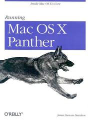 Running Mac OS X Panther by James Duncan Davidson, Jason Deraleau